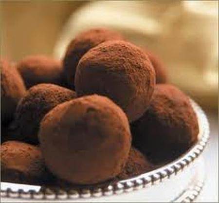 Trufas de chocolate